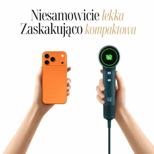 Suszarka do włosów SkinVibe Nova PlasmaGo Zimny nawiew 1100W 2 prędkości 4 temperatury Eggplant