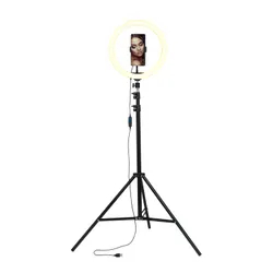 Mikrofon HAWK HW-MIC101 + Lampa pierścieniowa XLINE SF600 selfie ze statywem 210 cm
