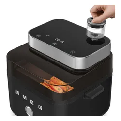 Air Fryer Frytkownica beztłuszczowa SMEG AFC01BLMEU 7l z okienkiem do obserwacji postępów gotowania