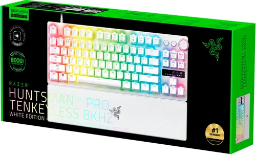 Klawiatura RAZER Huntsman V3 Pro TKL 8KHz Biały