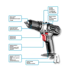 Grafit 58g006-SET2 18v 2 x şarj edilebilir pil 2ah