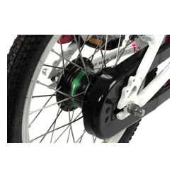 Rower dziecięcy KARBON Superlight Automatic 16 cali dla dziewczynki Różowy