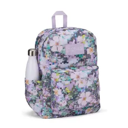 Unsisex JanSport SuperBreak Plus sırt çantası - 8 bit çiçek