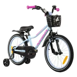 Rower dziecięcy KARBON Jazz 18 cali dla dziewczynki Miętowy