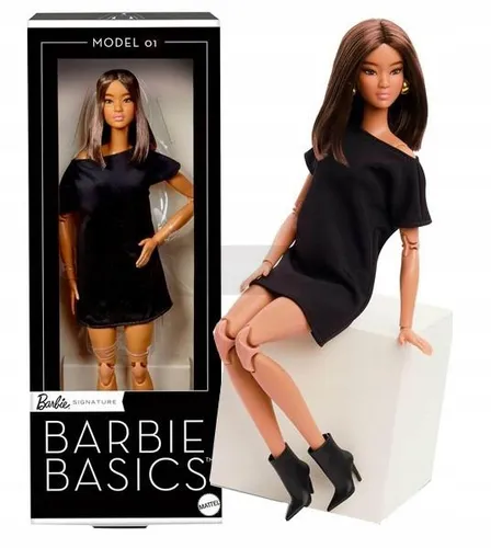 LALKA BARBIE SIGNATURE Barbie Basic Model 01, lalka kolekcjonerska JBH72