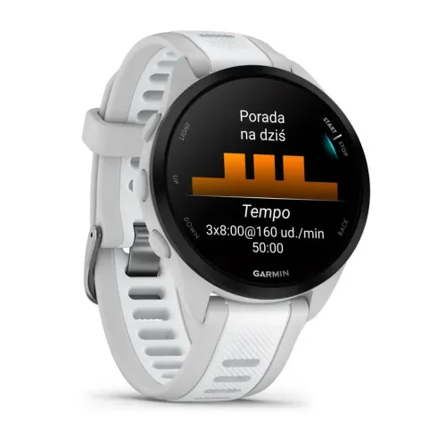 Smartwatch Garmin Forerunner 165 43mm GPS Szary