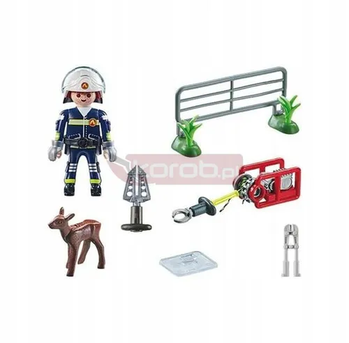 PLAYMOBIL ACT!ON HEROES 71467 STRAŻ POŻARNA RATOWANIE ZWIERZĄT