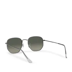 Okulary przeciwsłoneczne Ray-Ban 0RB3548N 004/71 Gunmetal/Light Grey Gradient Dark Gr - Rozmiar (EU) 54