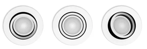 Oświetlenie punktowe Philips Hue White and Color Ambiance Centura 3szt. Biały