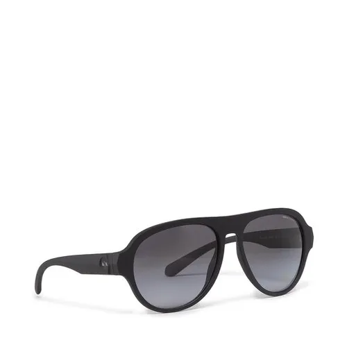 Okulary przeciwsłoneczne Armani Exchange 0AX4126SU 8078T3 Matte Black/Polar Gradient Grey - Rozmiar (EU) 58