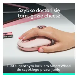 Myszka Logitech POP Mouse Różowy