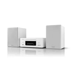 Denon CEOL N12DAB Tower (RCDN-12DAB + SC-N10) 120 Вт Wi-Fi Bluetooth AirPlay Радио FM, DAB+, Интернет Белый