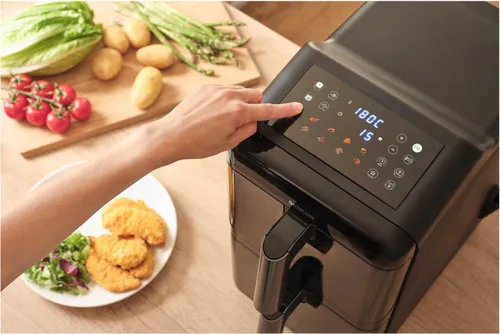 Air Fryer Frytkownica beztłuszczowa SENCOR SFR 1250BK 11.6l z podwójnym koszem, 10 automatycznymi programami i okienkiem do obserwacji postępów