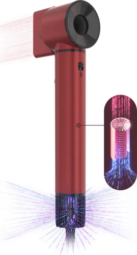 Suszarko-lokówka Sencor SHS E912RD 1300W Jonizacja Zimny nawiew 4 poziomy temperatury