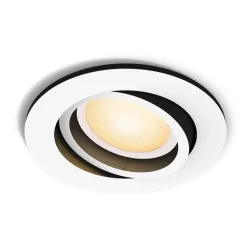Oświetlenie punktowe Philips Hue White Ambiance Milliskin 1szt. Biały