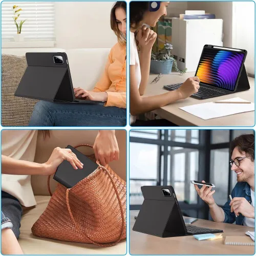 Etui na Xiaomi Pad 7/7 Pro TECH-PROTECT Sc Pen Czarny Klawiatura