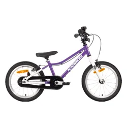 Rower dziecięcy KARBON Superlight 16 cali dla chłopca Fioletowy