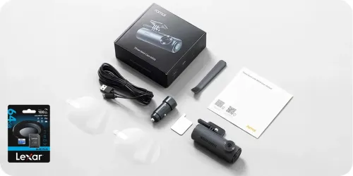 Wideorejestrator 70MAI M310 + karta pamięci 64GB