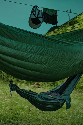 Hamak Ticket To The Moon Mini Hammock - dark green