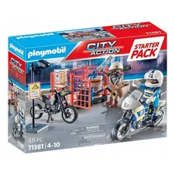 PLAYMOBIL STARTER PACK 71381 POLICJA
