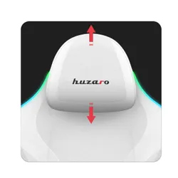 Fotel HUZARO Force 4.6 RGB Biały