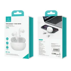 Słuchawki bezprzewodowe USAMS X-DON Dual TWS Dokanałowe Bluetooth 5.3 ENC Czarny