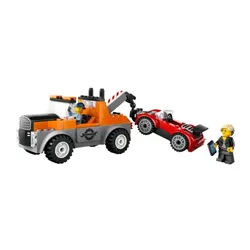 LEGO City 60435 автомобиль помощи на дороге и ремонт спортивного автомобиля