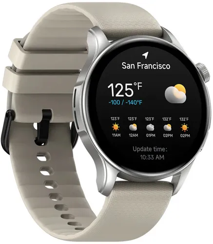 Smartwatch ZEBLAZE Btalk 3 GPS Kremowy