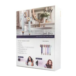 Фен INOLY Jet Dry Silver Glow 1800 Вт