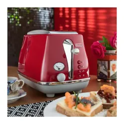 Тостер DeLonghi CTOC2103.R, красный