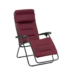 Fotel relaksacyjny Lafuma Quilted Rsx Clip AirComfort - bordeaux red