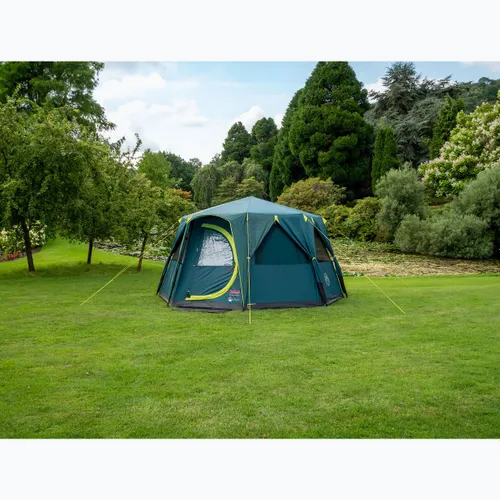 Namiot kempingowy 8-osobowy Coleman Cortes Octagon Blackout Bedroom green