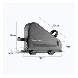 Torba rowerowa na ramę Rockbros AS-017 5 l dark green