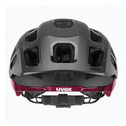 Kask rowerowy UVEX React MIPS black/ruby red matt