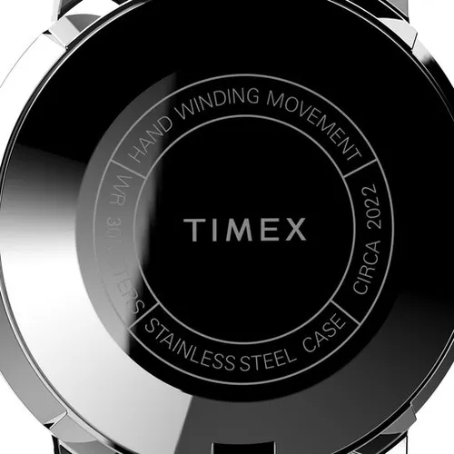 Timex Marlin Mekanik Saatler TW2V44700 Siyah / Gümüş