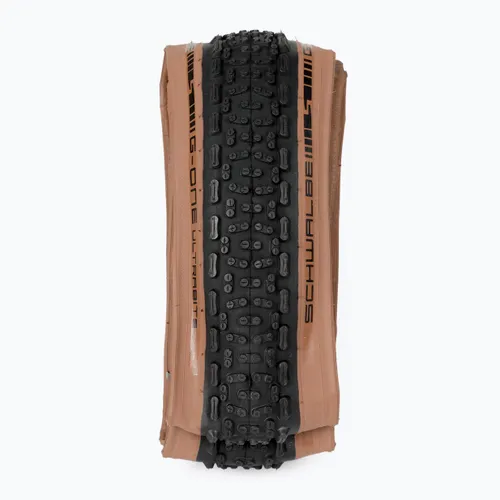 Opona rowerowa SCHWALBE G-One Ultrabite Raceguard Addix bronze 28 x 1.50 sidewall