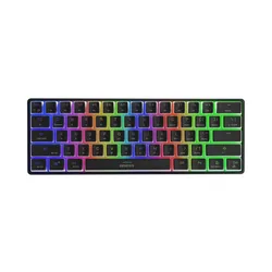 Klawiatura mechaniczna Genesis Thor 660 RGB Gateron Brown Czarny