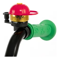 Rower dziecięcy KARBON Jazz 14 cali dla chłopca Zielony Neon