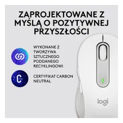 Myszka Logitech Signature M650 M - biały