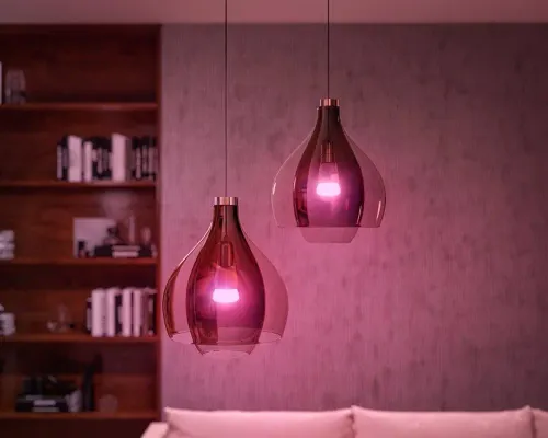 Żarówka LED Philips Hue White and Colour Ambiance E27 2 szt. + mostek