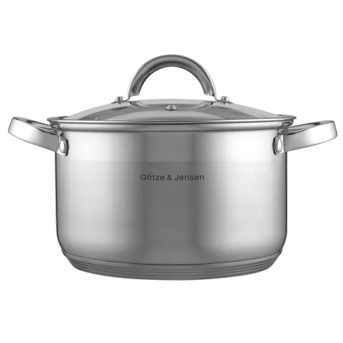 Zestaw garnków GÖTZE & JENSEN CS300 Colorado Inox (10 elementów)