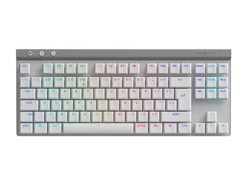 Klawiatura mechaniczna Logitech G515 LIGHTSPEED TKL Biały