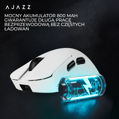 Myszka gamingowa Ajazz AJ179 V2 MAX Biały