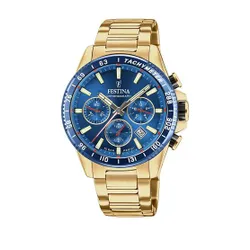 Festina Zamansız Kronograf Saatler 20634/3 Gold