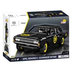 Cobi Cars Opel Record C-Schwarze Witwe (24333)