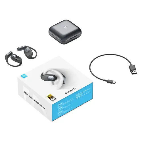 Słuchawki powietrzne SOUNDPEATS GoFree2+ Czarny