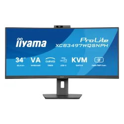 Monitor iiyama ProLite XCB3497WQSNPH-B1 34" 3K VA 120Hz 0,4ms Zakrzywiony