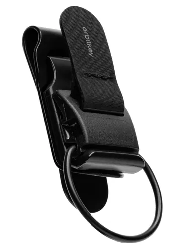Uchwyt do kluczy brelok Orbitkey Utility Clip - black