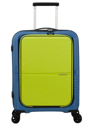 Walizka kabinowa American Tourister Frontloader Airconic - coronet blue / lime