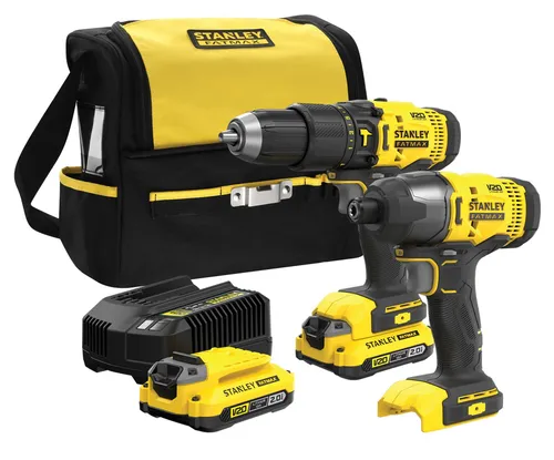 Set de scule electrice 18V Stanley SFMCK465D2S